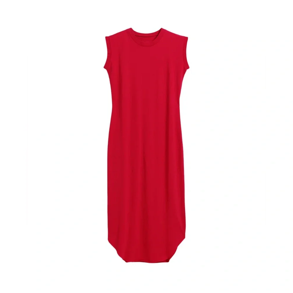 Frank & Eileen NWOT Cory Vintage Muscle Tee Dress Double Decker Red Size M - Picture 1 of 5